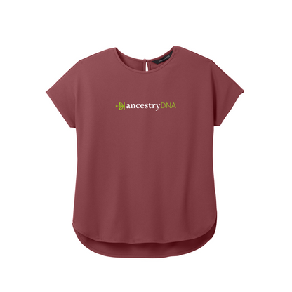 Women's Stretch Crepe Crew Ancestry® Shirt