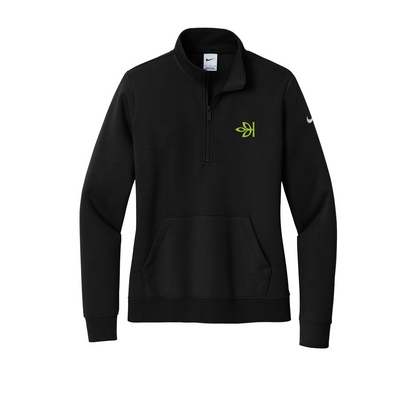 Women's Nike Club Fleece Sleeve Swoosh 1/2-Zip Ancestry® Pullover - 7 Colors