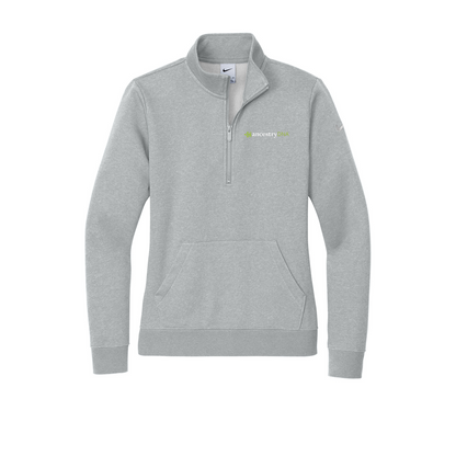 Women's Nike Club Fleece Sleeve Swoosh 1/2-Zip Ancestry® Pullover - 7 Colors