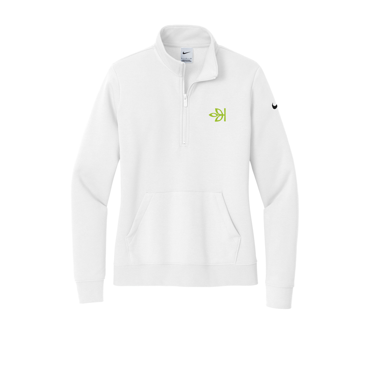 Women's Nike Club Fleece Sleeve Swoosh 1/2-Zip Ancestry® Pullover - 7 Colors