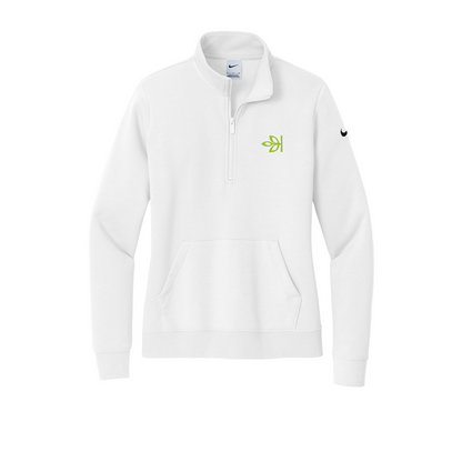 Women's Nike Club Fleece Sleeve Swoosh 1/2-Zip Ancestry® Pullover - 7 Colors