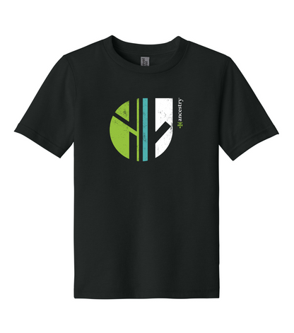 Modern Ancestry Leaf and Tree Youth T-Shirt