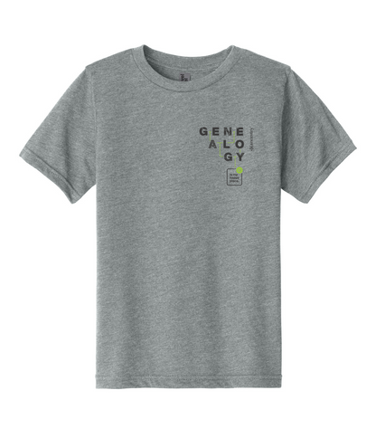 Genealogy is my Happy Place Youth T-Shirt