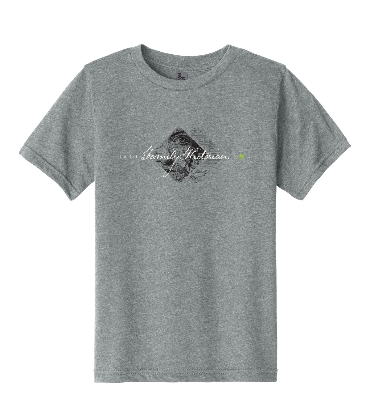 Ancestry Family Historian Script Youth T-Shirt