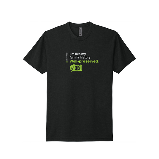Ancestry Well-Preserved T-Shirt - Black