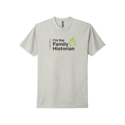 Ancestry I'm The Family Historian V2 T-Shirt - Sand