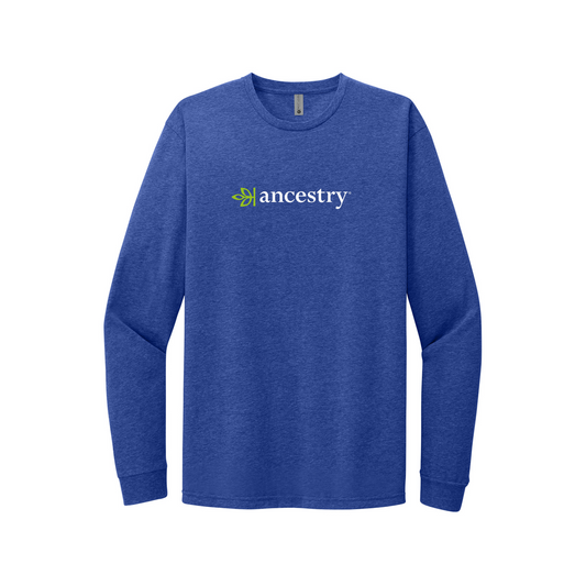 Unisex Black Long Sleeve Ancestry® Tee