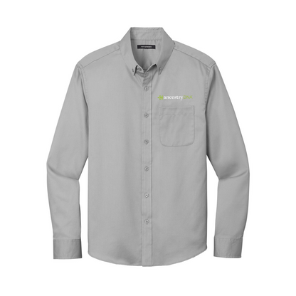 Men's Twill Long Sleeve Ancestry® Button Up Shirt