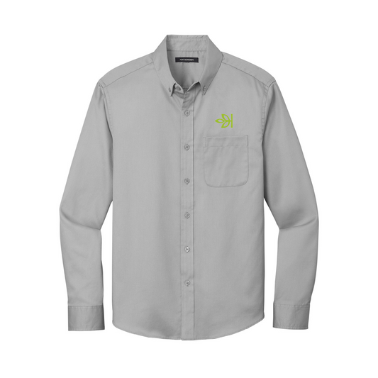 Men's Twill Long Sleeve Ancestry® Button Up Shirt
