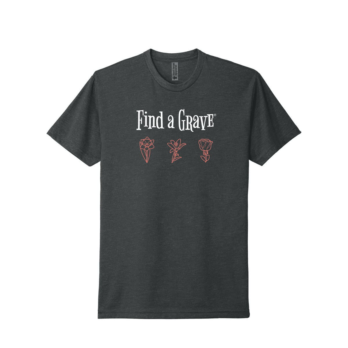 Charcoal - FindaGrave_Flowers2025_shirt