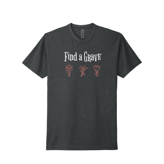 Charcoal - FindaGrave_Flowers2025_shirt