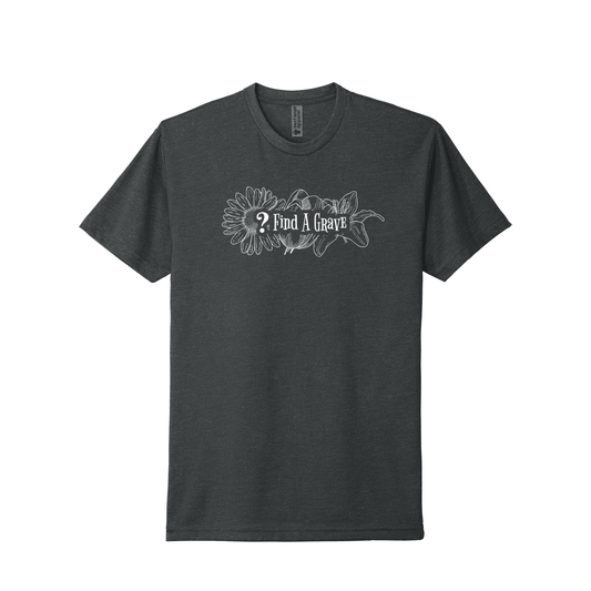 Charcoal - FindaGrave_Flowers_shirt